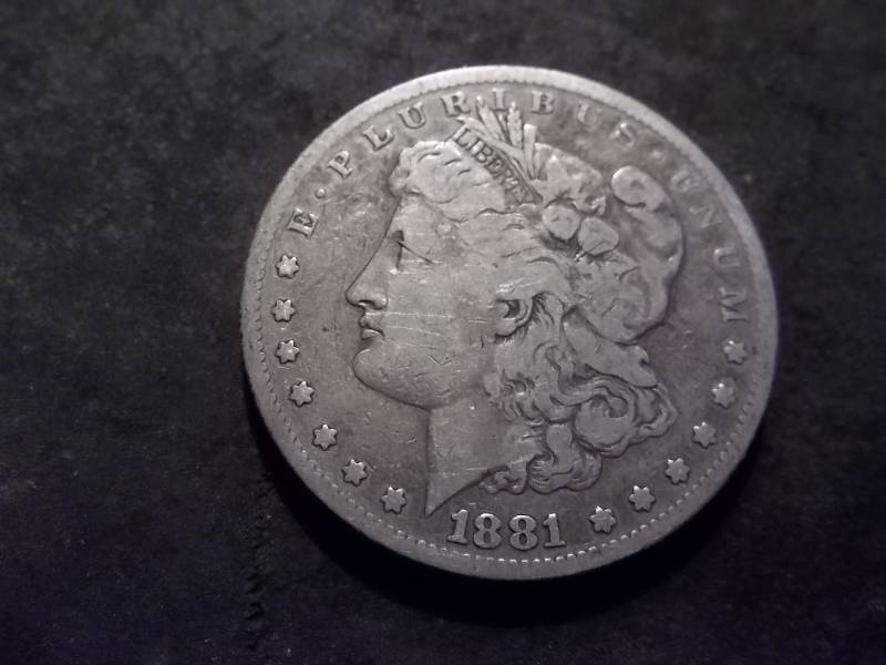 1881 S Morgan Silver Dollar