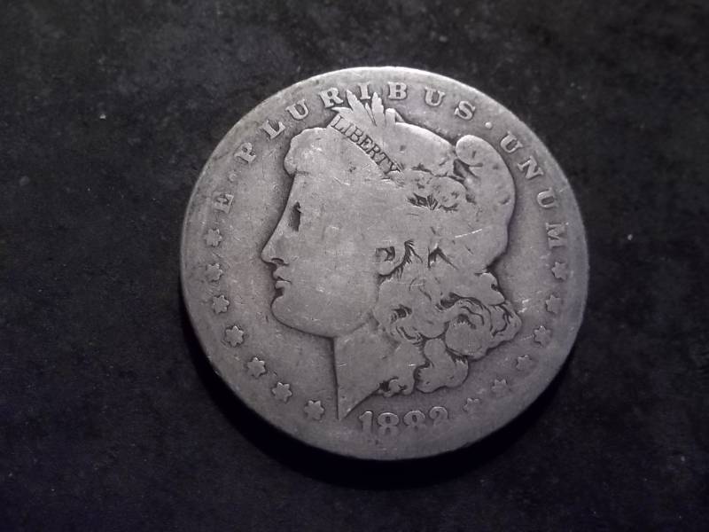 1882  Morgan Silver Dollar