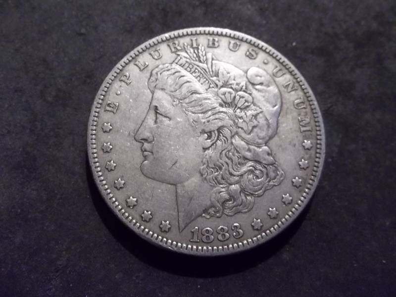 1883 Morgan Silver Dollar