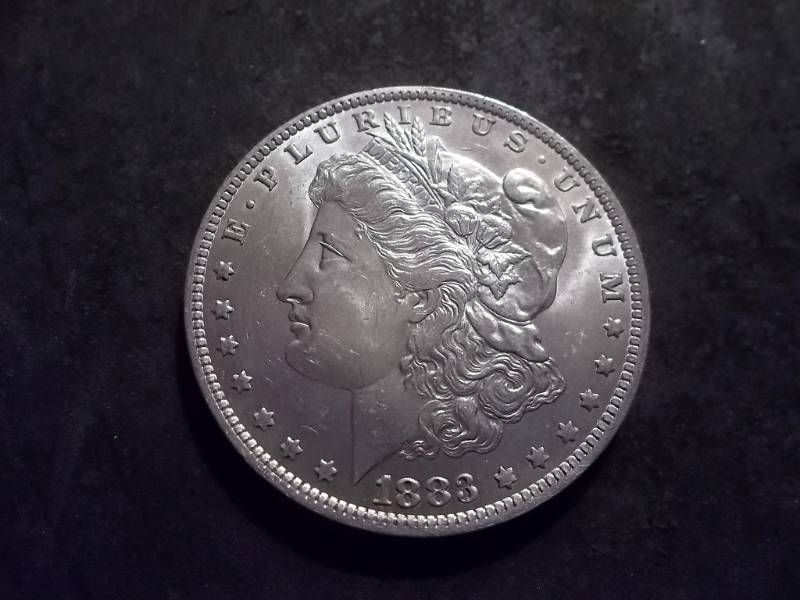 1883 O Morgan Silver Dollar