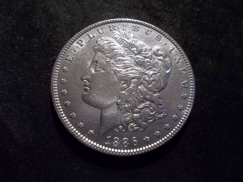 1886 Morgan Silver Dollar