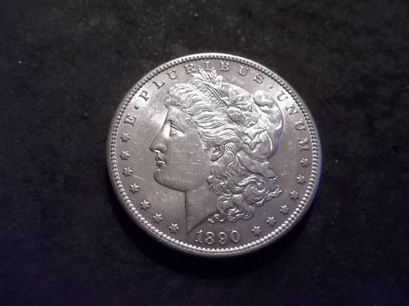 1890 S  Morgan Silver Dollar