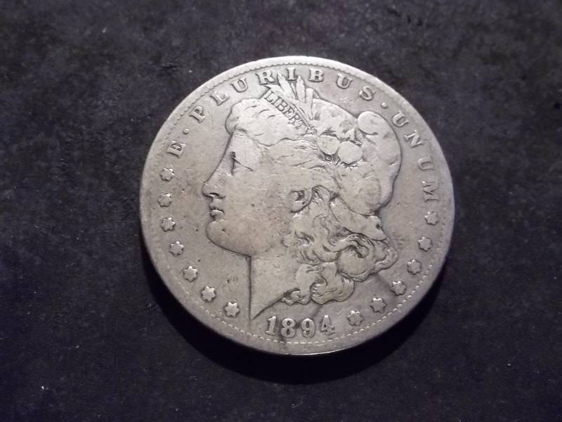 1894 S Morgan Silver Dollar