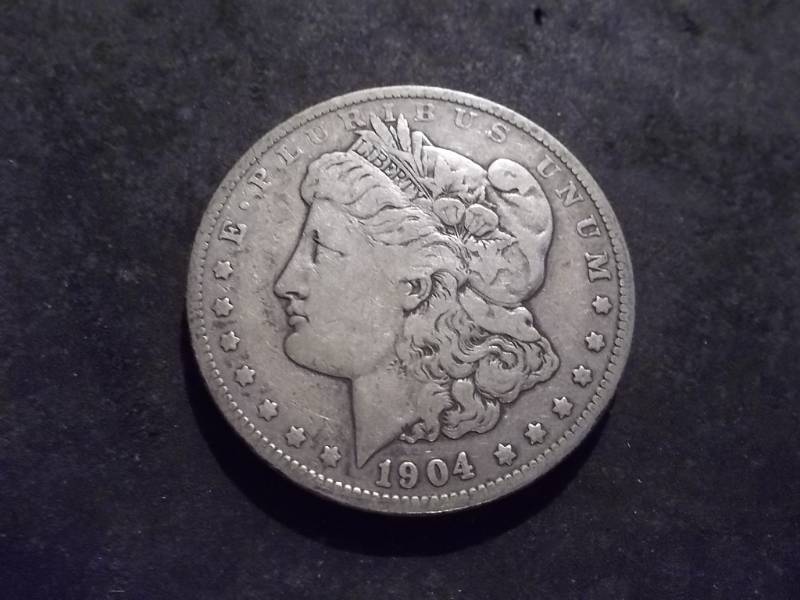 1904  Morgan Silver Dollar