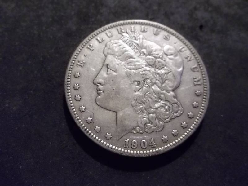 1904 O Morgan Silver Dollar