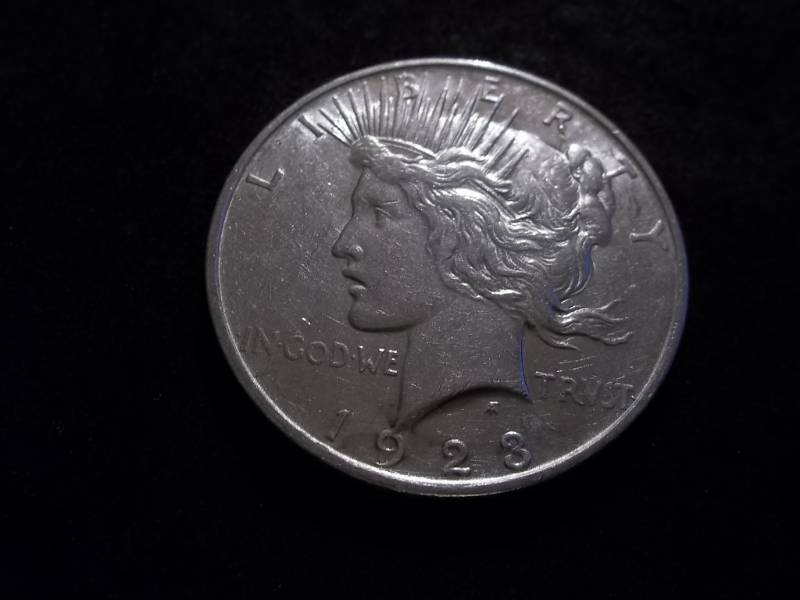1923 D Peace Silver Dollar