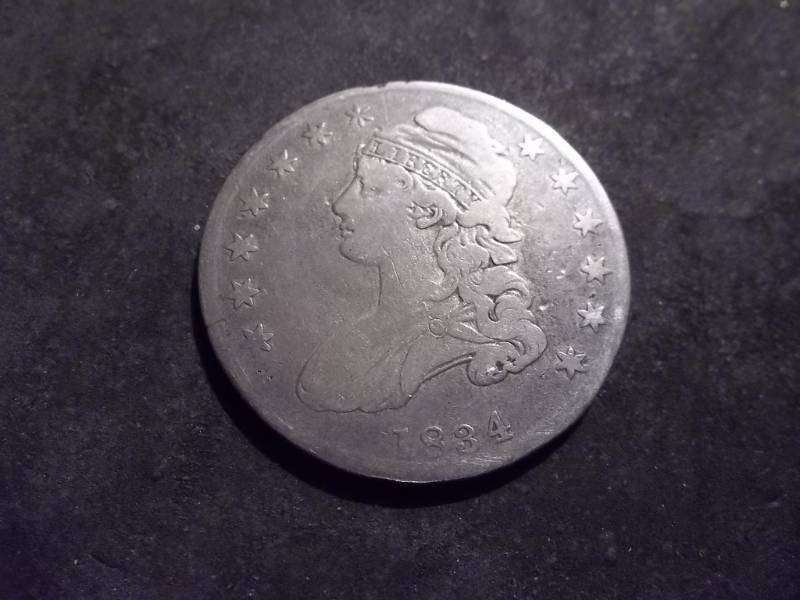 1834 Bust Half Dollar