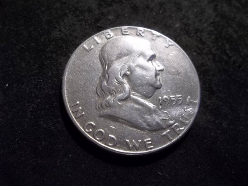 1955 Franklin Half Dollar Bugs Bunny
