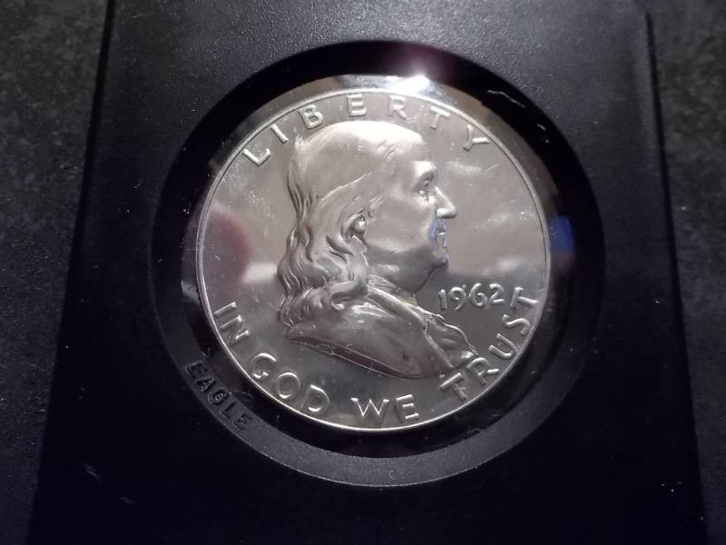 1962 Franklin Half Dollar Cameo Proof Rare