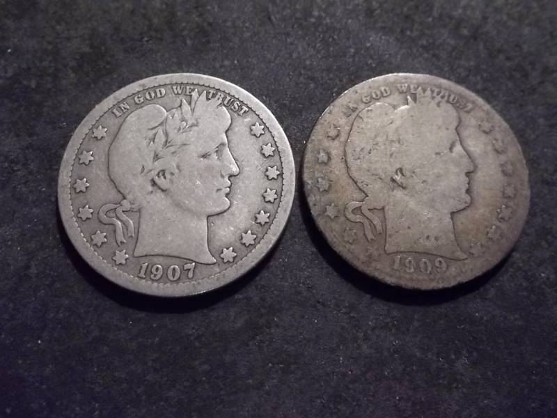1907, 1909 Barber Quarters