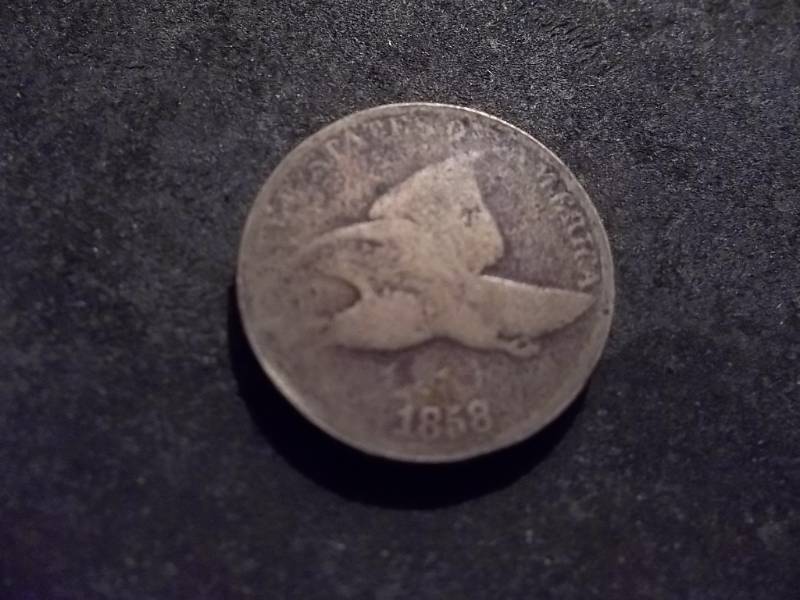 1858 Flying Eagle Cent