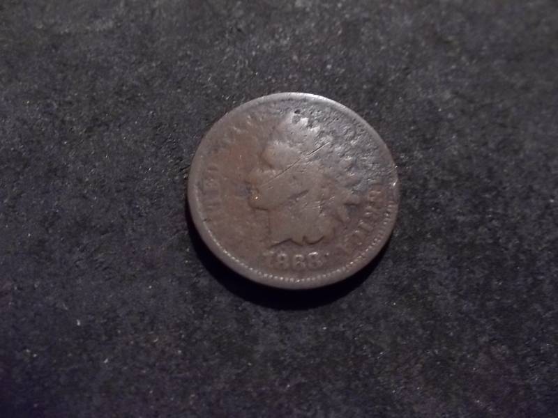 1868 Indian Head Cent
