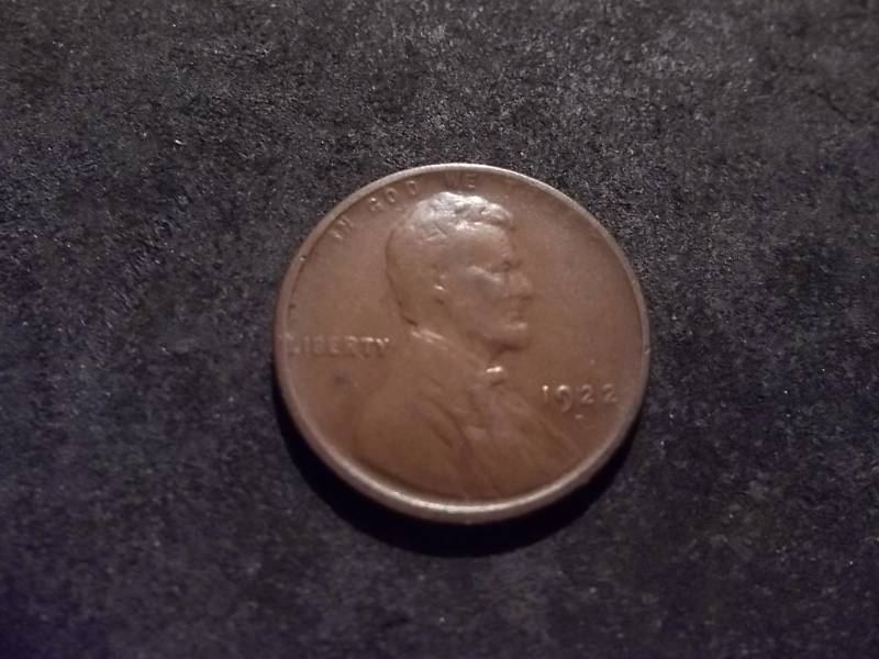 1922 Weak D  Lincoln Cent Strong Reverse