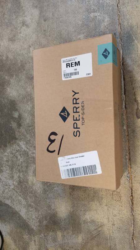 lot 13 image: Sperry Womens Crest Vibe Canvas Sneaker - Black 11