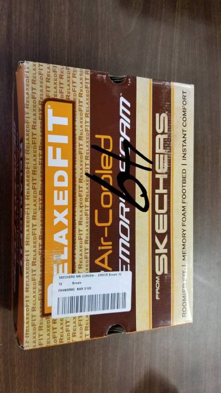 lot 49 image: Skechers Mens Corven - Ember Shoe - Brown 12