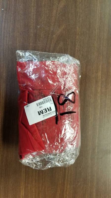 lot 81 image: AX Paris Womens Bardot Bodycon Dress - Red 14
