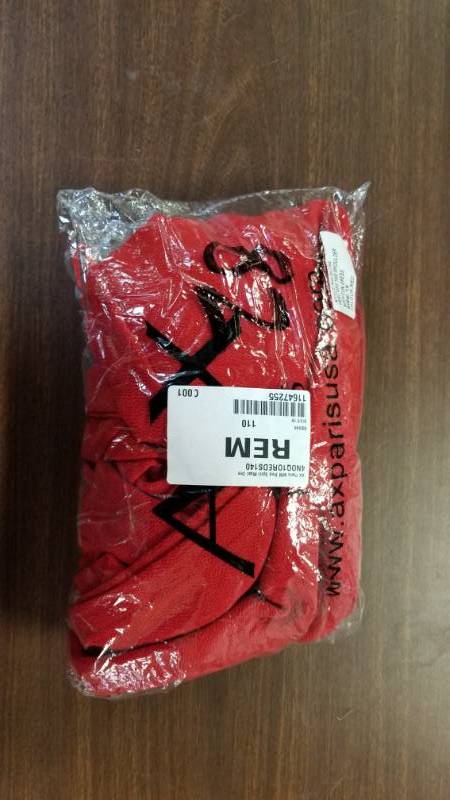 lot 82 image: AX Paris Womens Split Maxi Dress - Red 14