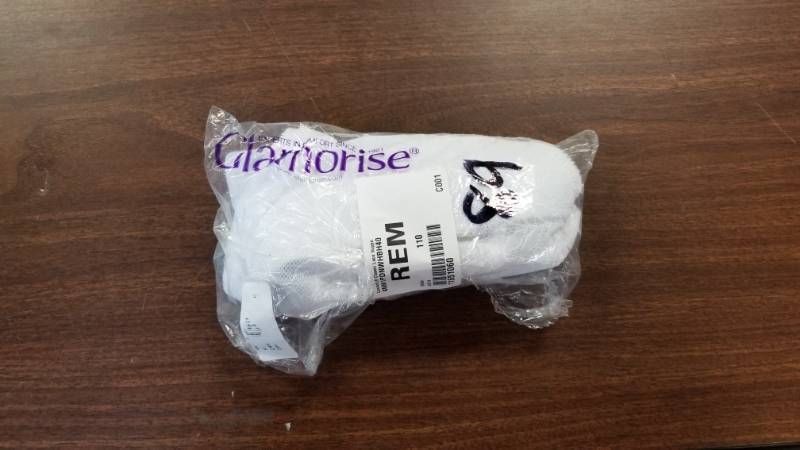 lot 89 image: Glamorise ComfortLift Classic Lace Support Bra - White 40 H