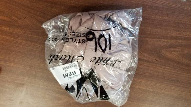 lot 106 image: 247 Comfort Apparel Plus Drawstring Knee-Length Pant - Taupe L