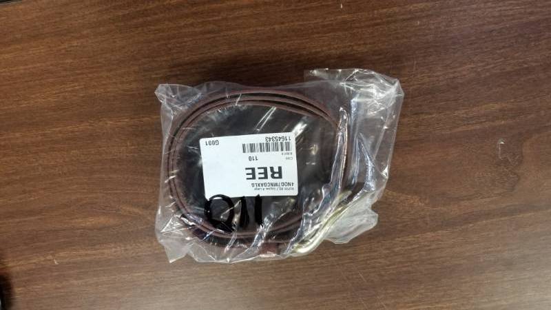 lot 110 image: Frye Womens Roper Belt - Cognac X Large