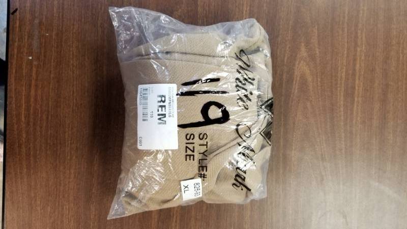 lot 119 image: White Mark Womens Crystal Sleeveless Fit-and-Flare Dress - Beige X Large