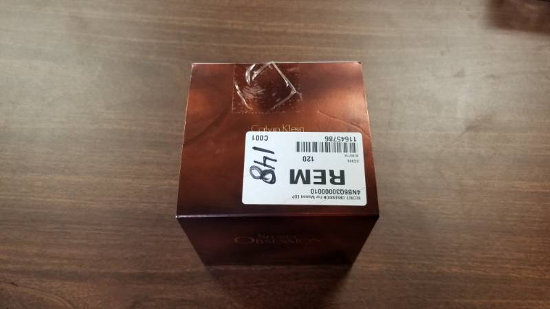 lot 148 image: Calvin Klein Secret Obsession Eau De Parfum Spray - 3.4 Oz.