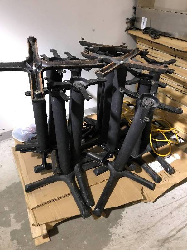 Assorted Tables and Bases