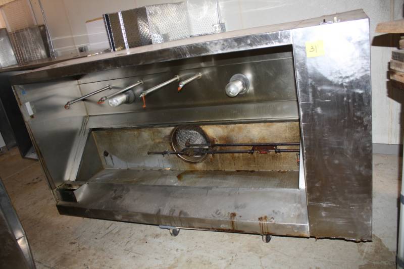 Hood System 7 wansel system enclosed Air Tech Brand.