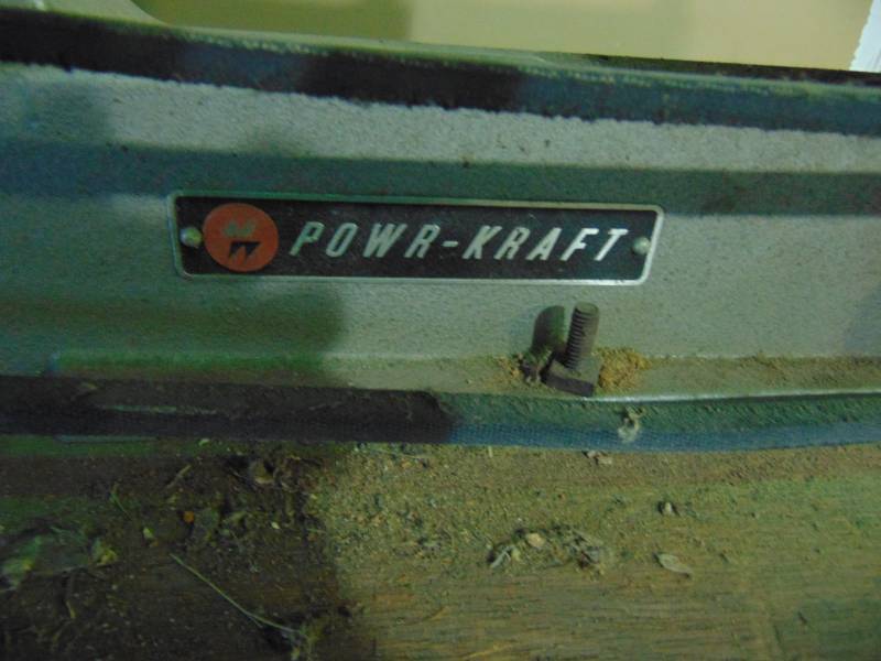 lot 7 image: Power Kraft Scroll Saw