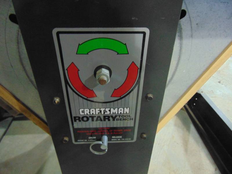 lot 31 image: Craftsman Rotary Tool Bench