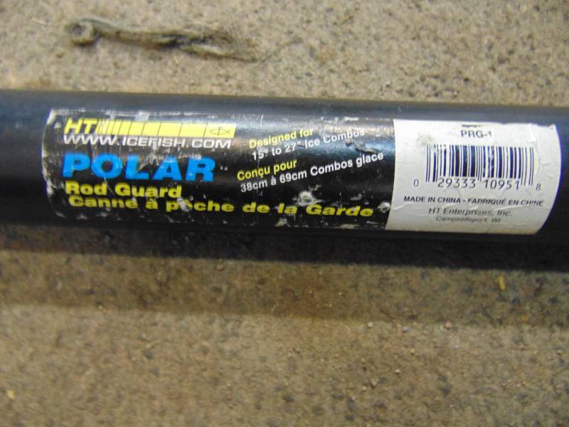 lot 85 image: Dave Genz Ice Spooler Fishing Reel and Pole