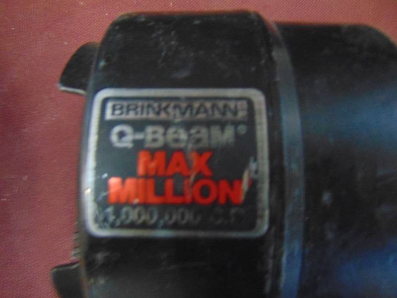 lot 87 image: Brinkmann Q-Beam Max Million Spot Light