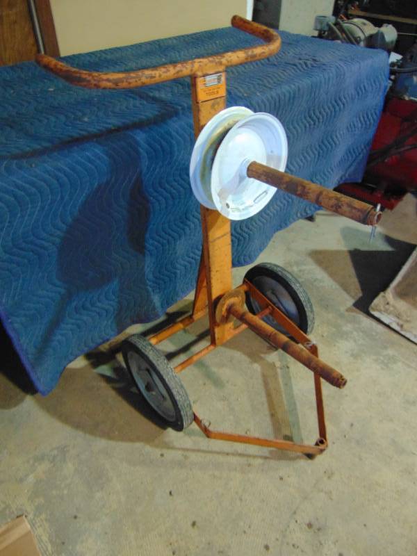 lot 106 image: Wire Spool Cart