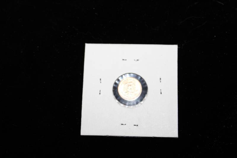 lot 310 image: 1945 Mexico Gold 2 Peso