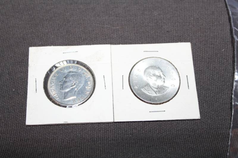 lot 324 image: Lot of (2) European Coins