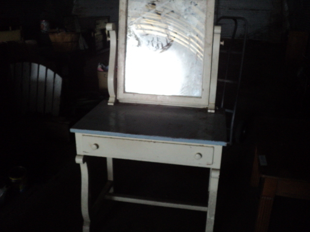 1 drawer wood vanity with mirror 32...