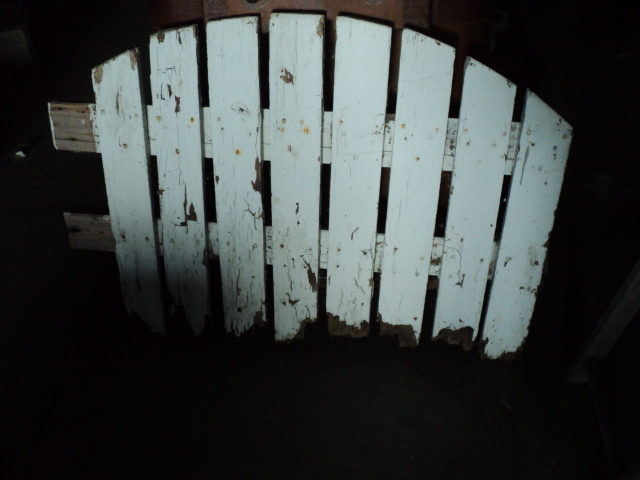 garden fence wood piece - 38 long...