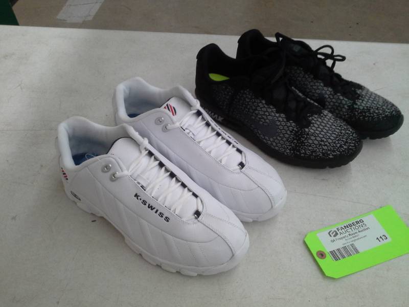lot 113 image: Size 14 Mens Shoes - Two Pairs