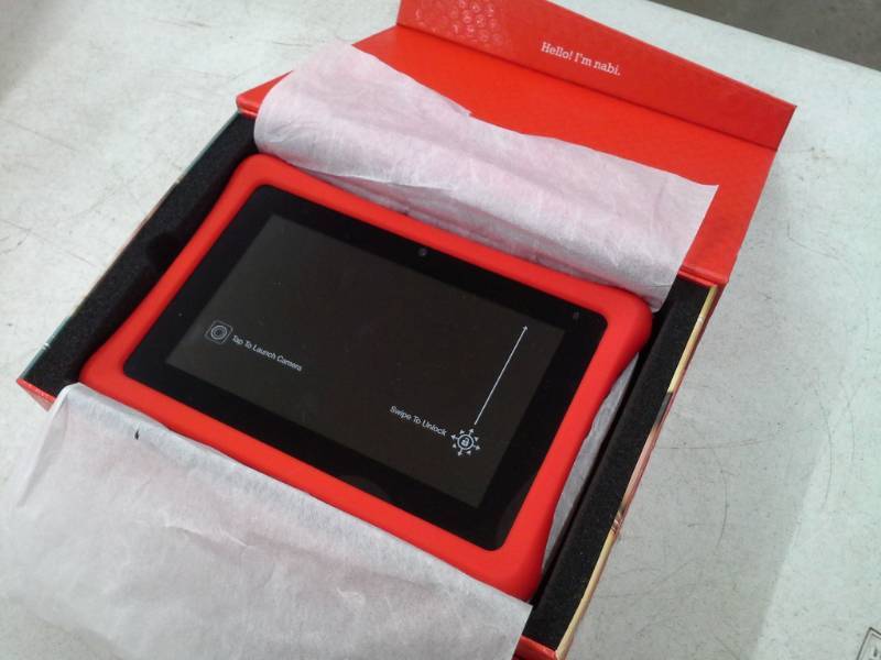 lot 201 image: Nabi Childrens Tablet