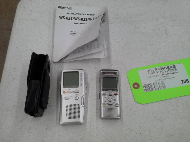 lot 206 image: Pair of Digital Recorders