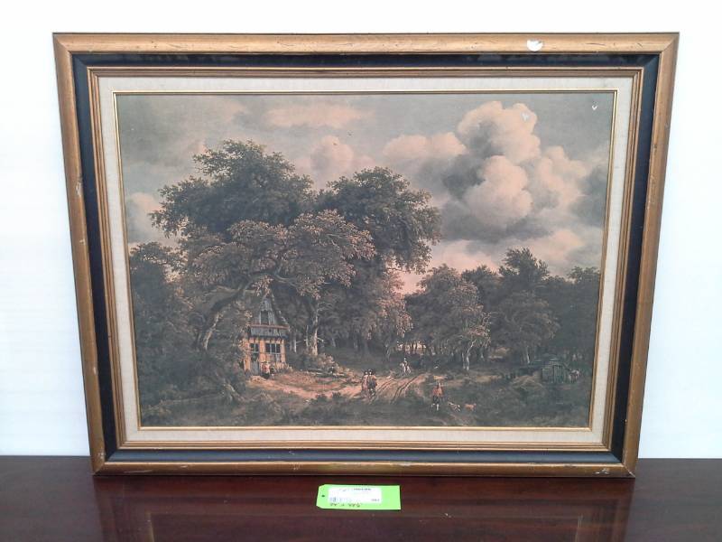 lot 302 image: A Road in the Woods
