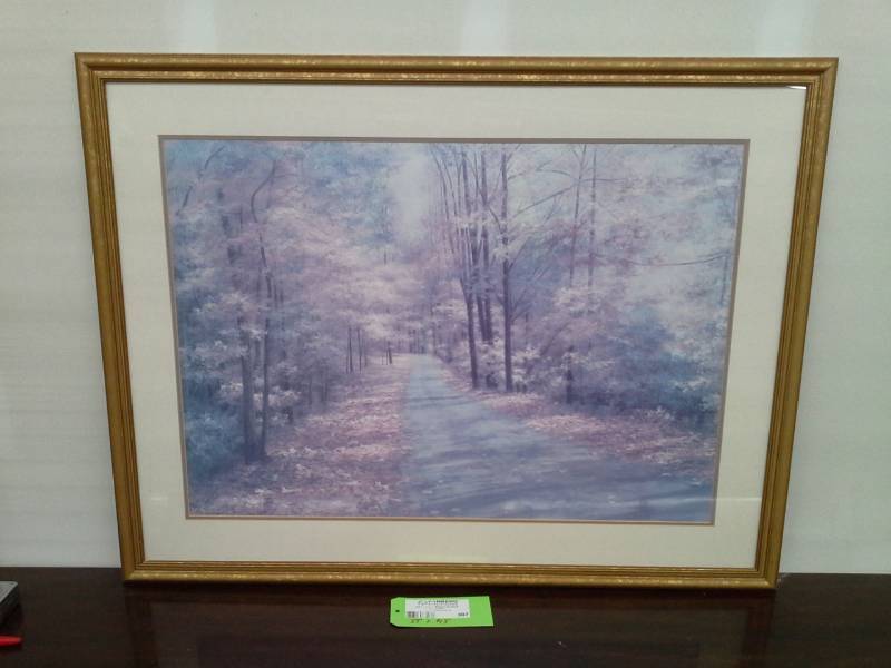 lot 307 image: The Scenic Driveway the Old Man Dreads He Has to Plow a Month from Now Picture