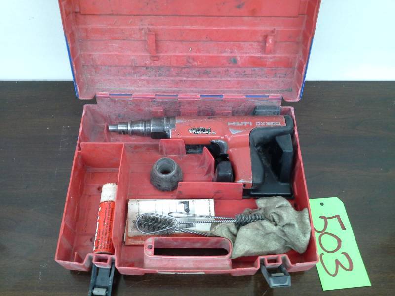 lot 503 image: Hilti DX350 Powder Actuated Gun