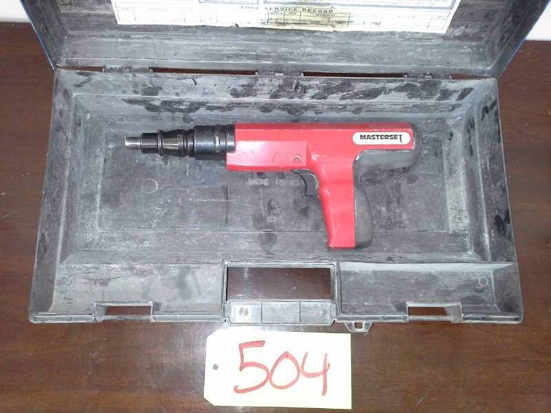lot 504 image: MasterSet Powder Actuated Gun