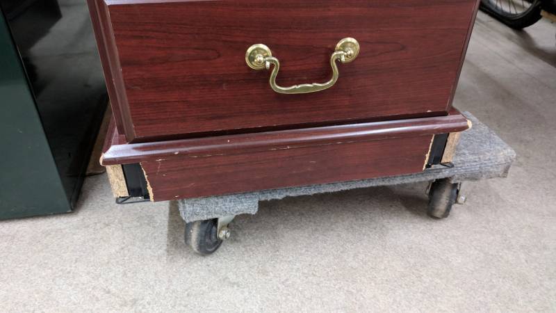 lot 505 image: Wooden Office Desk