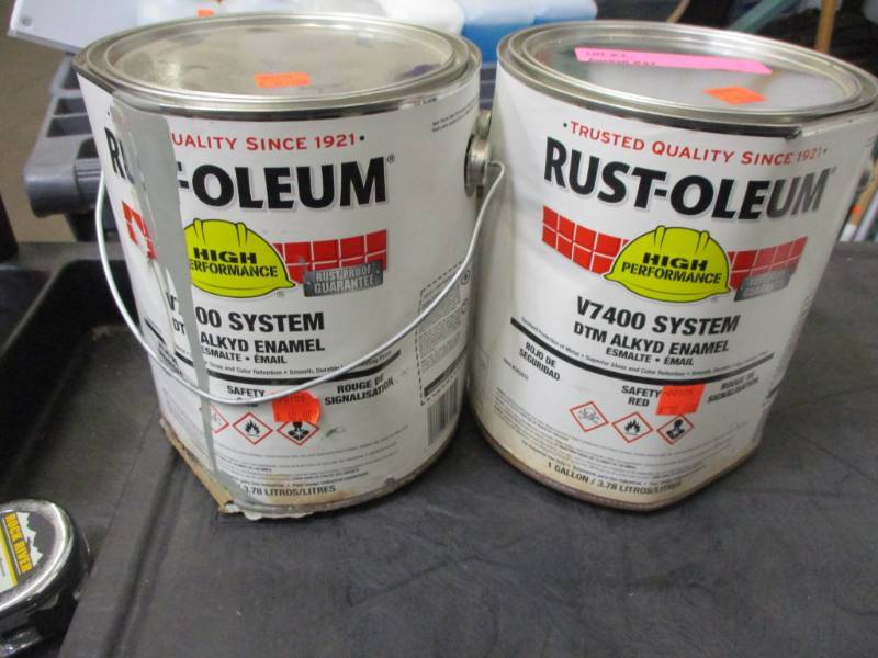 lot 3 image: Rust Oleum V7400 System Enamel