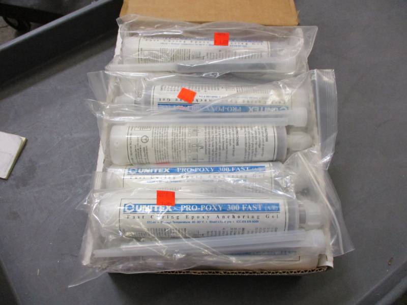 lot 9 image: Unitex pro-poxy 300 Fast curing epoxy anchoring gel