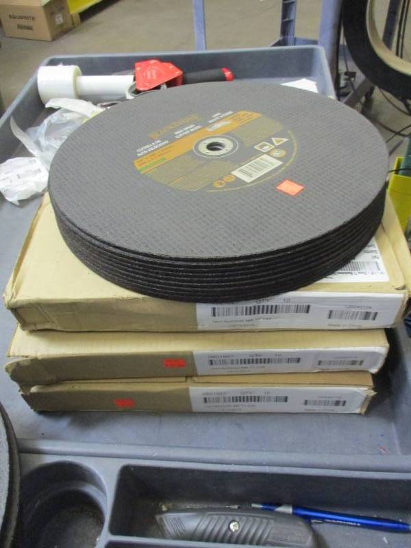 lot 30 image: 14 x 18 x 20mm T1 Blackstone Masonry Cutting Wheel