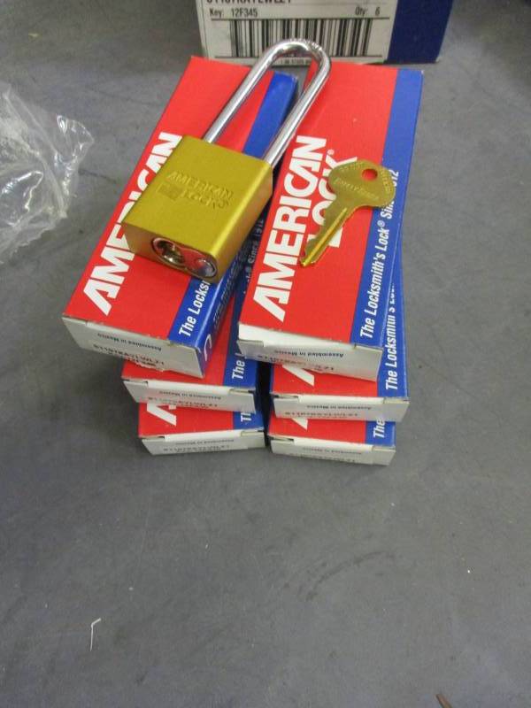lot 43 image: Padlocks-Keyed Alike