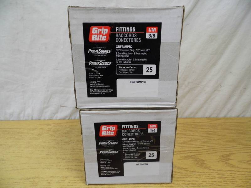 lot 4 image: 2 Boxes Grip Tite Fittings